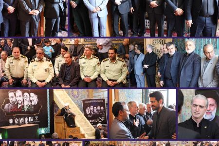 مراسم بزرگداشت شهادت رئیس جمهوری و شهدای خدمت در بازار بزرگ تهران برگزار شد
